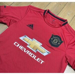 Manchester United 2020 2021 Home Football Soccer JSY Adidas ED7386 S Blokecore